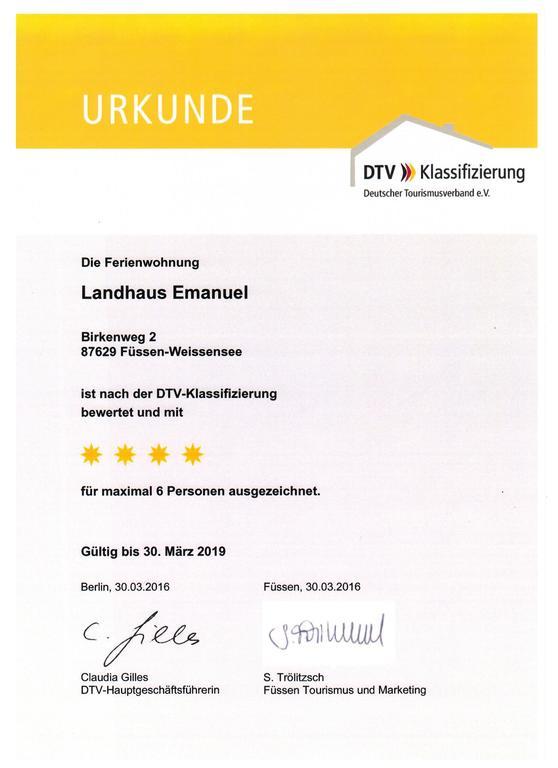 Landhaus Emanuel Füssen Εξωτερικό φωτογραφία